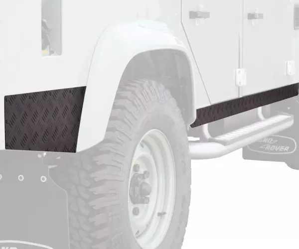 Defender Side Sill & Rear Fender Protectors  - Land Rover